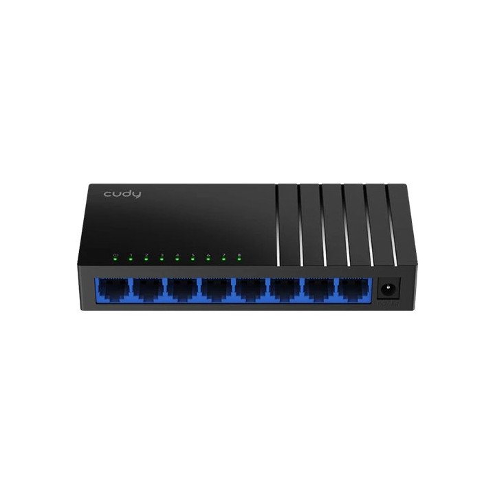 מתג רשת 8 פורטים לא מנוהל Cudy GS108D 8-Port Gigabit Unmanaged Switch