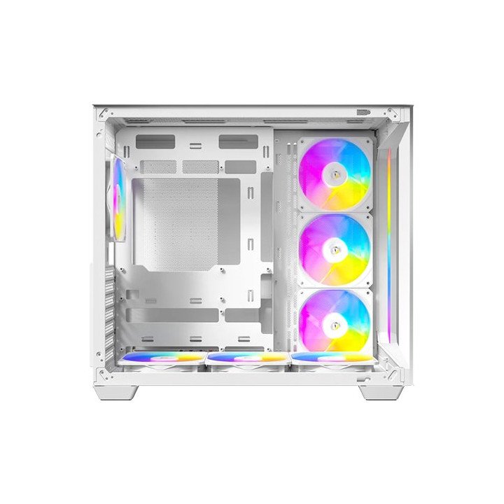 מארז מחשב Antec C5 ARGB White בצבע לבן
