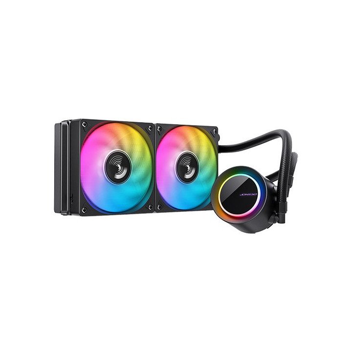 קירור נוזלי למעבד Jonsbo TG-240 Black ARGB 240mm בצבע שחור