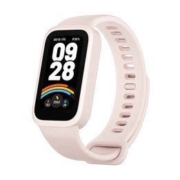 צמיד כושר חכם שיאומי Xiaomi Smart Band 9 Active בצבע ורוד