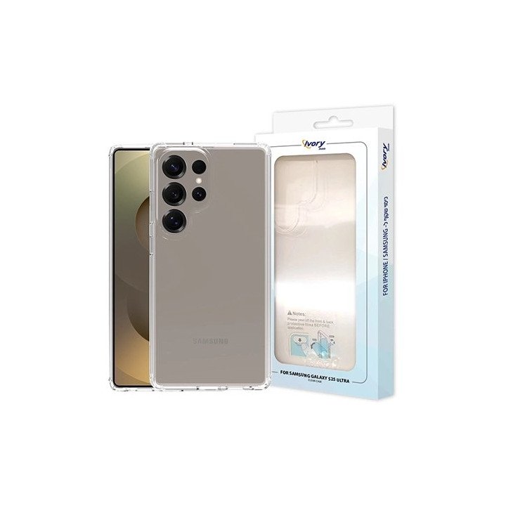 מגן לטלפון סמסונג גלקסי S25 אולטרה שקוף Super Mobile