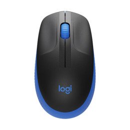 עכבר אלחוטי לוג'יטק Logitech M190 Full-Size Wireless שחור וכחול