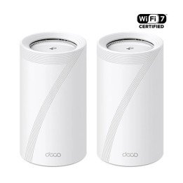 ראוטר מגדיל טווח Tp-Link Deco BE85 BE19000 Tri-Band Mesh WiFi 7 System
