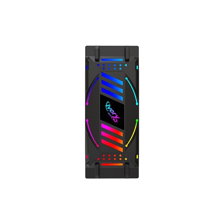 מפצל מאווררים ותאורה למחשב ARGB של Super Gaming - כולל שלט
