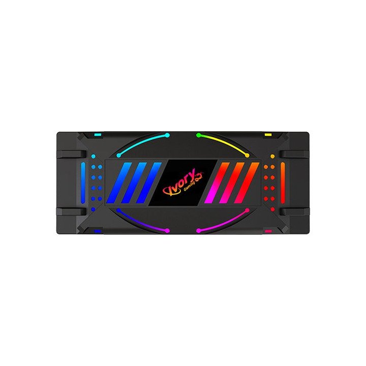 מפצל מאווררים ותאורה למחשב ARGB של Super Gaming - כולל שלט