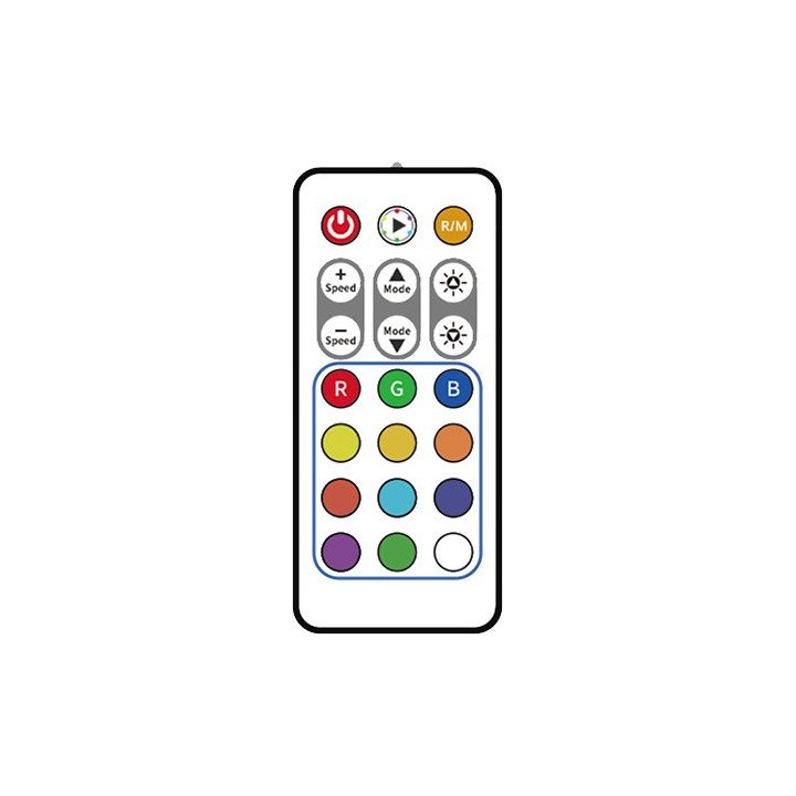 מפצל מאווררים ותאורה למחשב ARGB של Super Gaming - כולל שלט