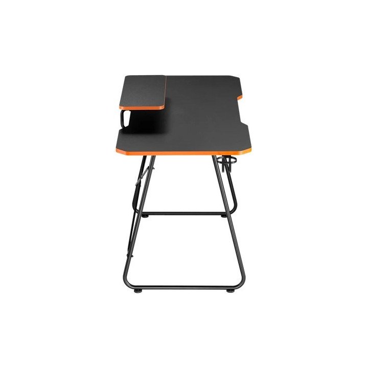 שולחן גיימינג 136x60 סמ בצבע שחור LUMI GMD10-1D – משלוח חינם
