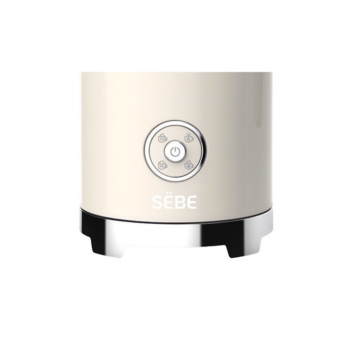 מקציף חלב SEBE – נפח 300 מ''ל – עוצמה 500W – צבע קרם – MF5010