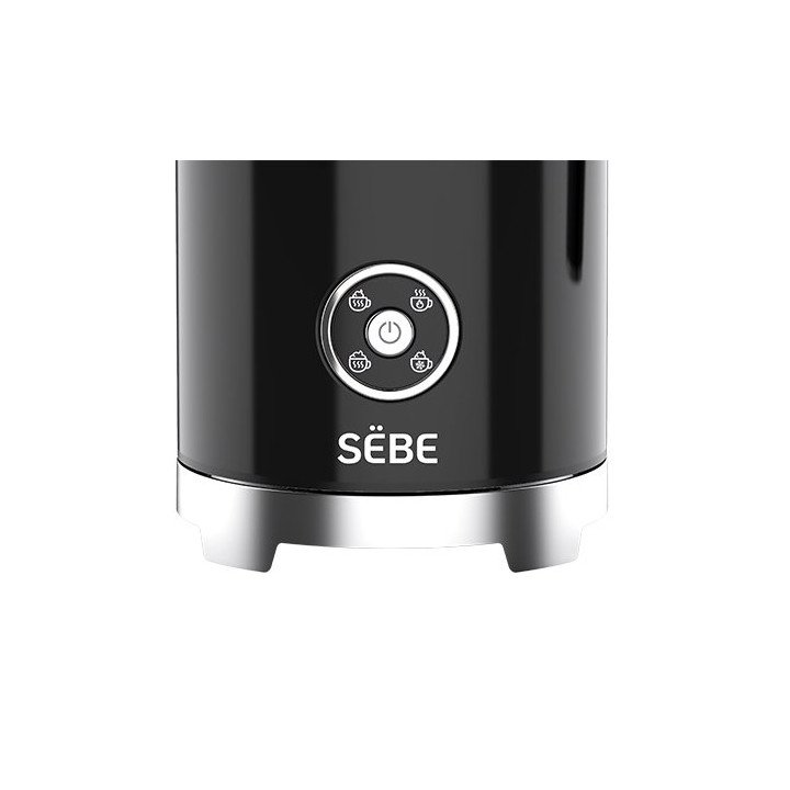 מקציף חלב SEBE – נפח 300 מ''ל – עוצמה 500W – צבע שחור – MF5010