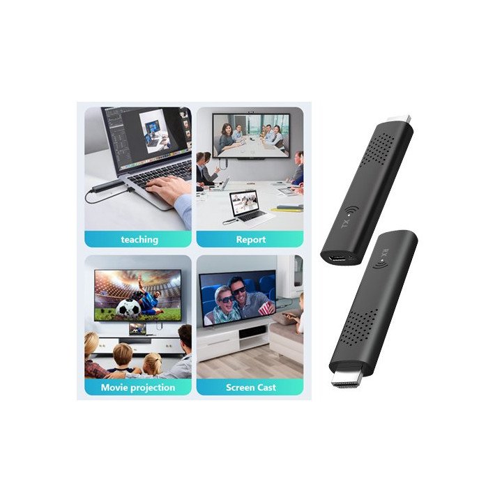 מתאם HDMI משדר ומקלט אלחוטי Super Connect H02 – תמיכה בתדרי 2.4G/5G בא