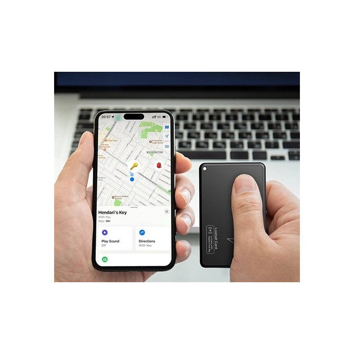 כרטיס איתור ארנק Apple Find My מבית Loshall
