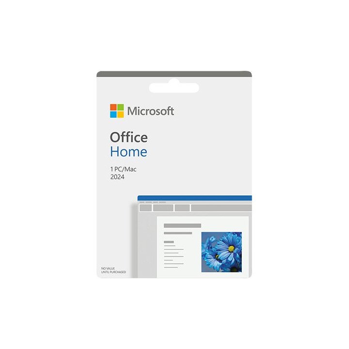 אופיס Microsoft Office Home 2024 ללא תוכנת Outlook למשתמש אחד - קוד די