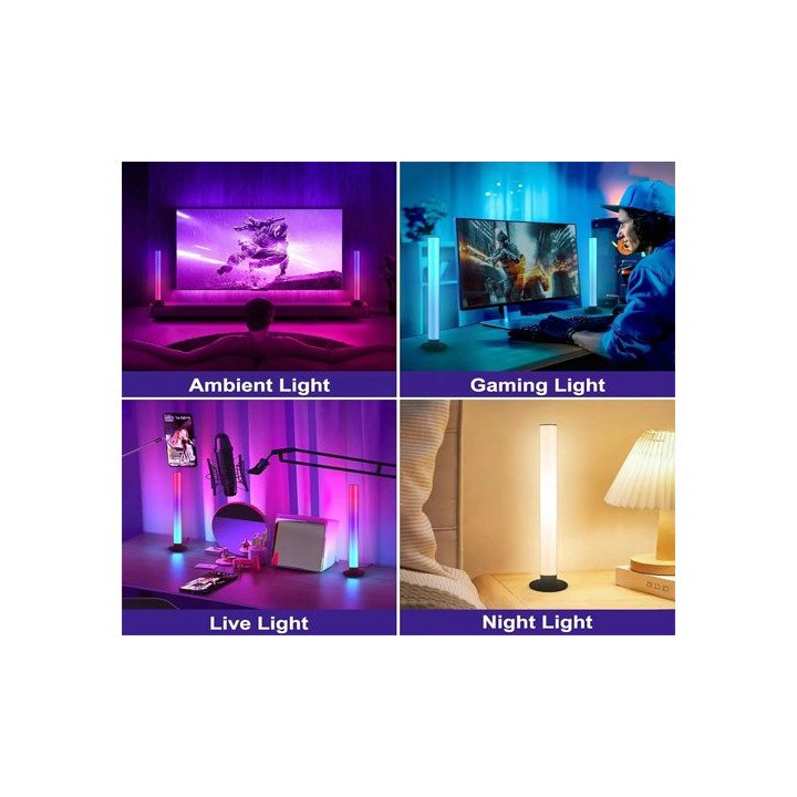 תאורת  גיימינג  MIZUKI LED RGB עם שלט רחוק
