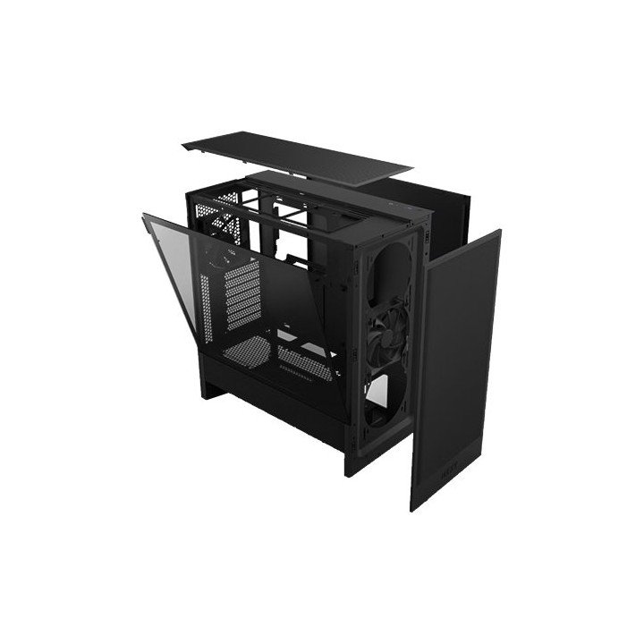 מארז מחשב NZXT H5 Flow בצבע שחור