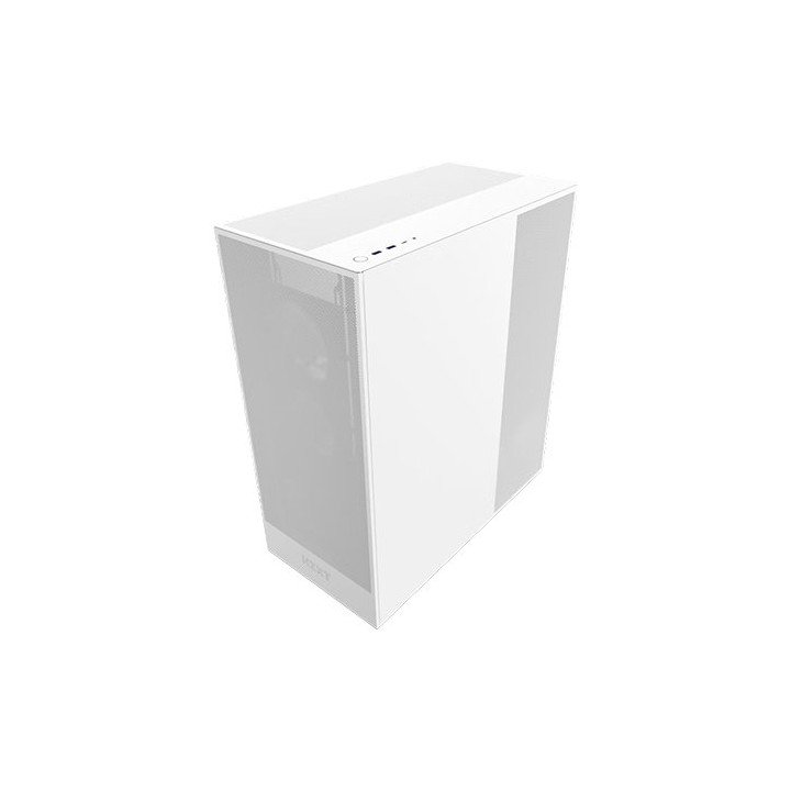 מארז מחשב NZXT H7 Flow RGB בצבע לבן