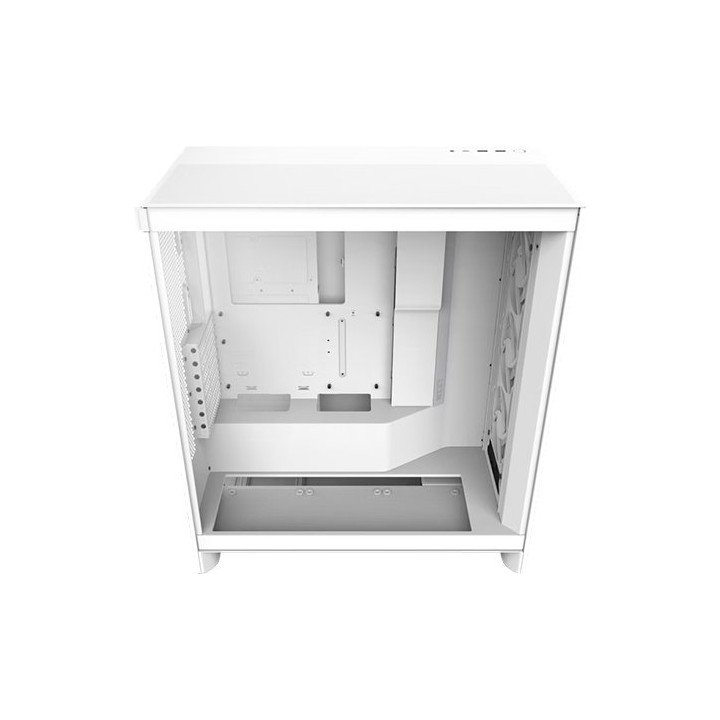 מארז מחשב NZXT H7 Flow RGB בצבע לבן