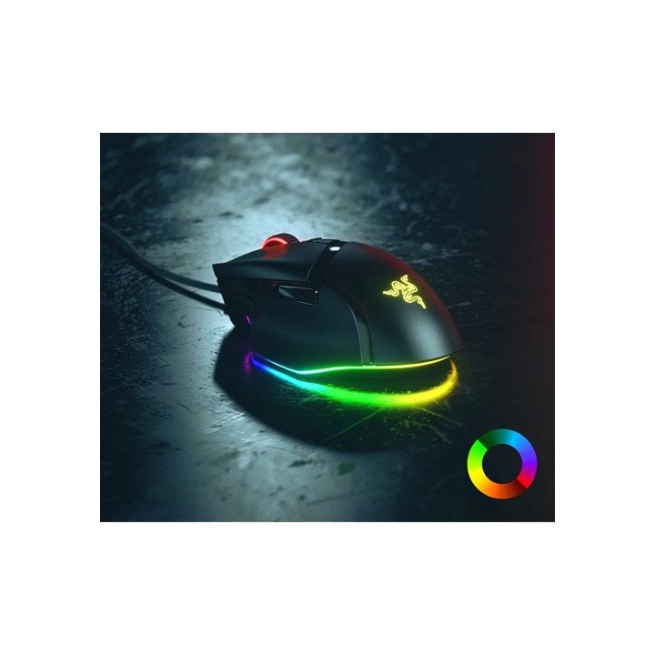 עכבר גיימינג רייזר Razer Basilisk V3 35K שחור עם תאורת RGB