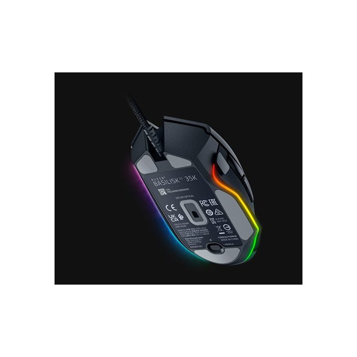 עכבר גיימינג רייזר Razer Basilisk V3 35K שחור עם תאורת RGB