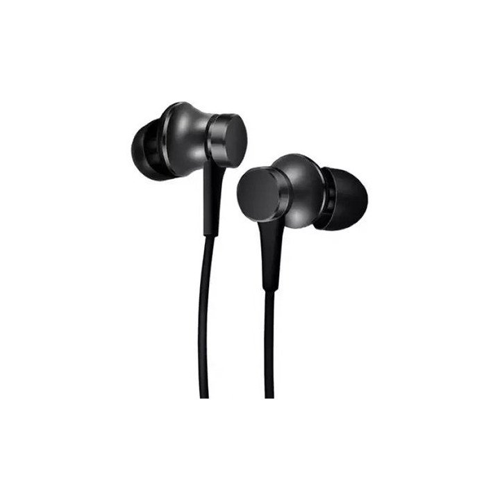 אוזניות שיאומי חוטיות Xiaomi Mi In-Ear Basic בצבע שחור