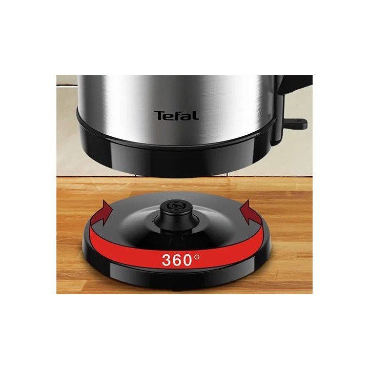 קומקום חשמלי טפאל 1.7 ליטר נירוסטה Tefal KI150D10 2400W