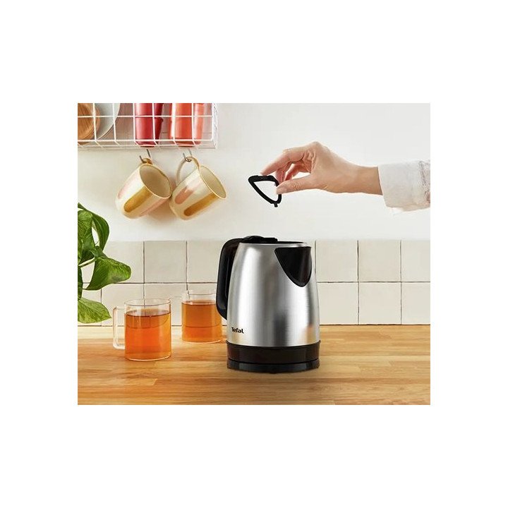 קומקום חשמלי טפאל 1.7 ליטר נירוסטה Tefal KI150D10 2400W
