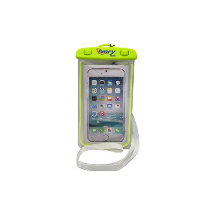 כיסוי סמארטפון אטום למים קטן Super Mobile צבע ירוק