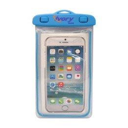 כיסוי סמארטפון אטום למים קטן Super Mobile צבע כחול
