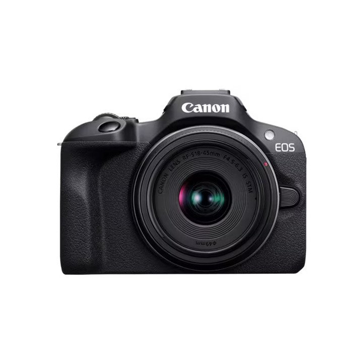 מצלמה דיגיטלית Canon EOS R100 כולל עדשה RF-S 18-45MM 1:3.5-5.6 IS STM