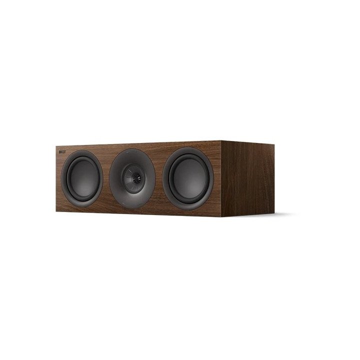 רמקול ערוץ מרכזי 3-כיווני KEF HiFi Q6 Meta בצבע עץ אגוז