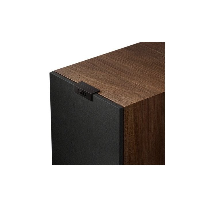 רמקולים רצפתיים KEF HiFi Speakers Q7 Meta בצבע עץ אגוז