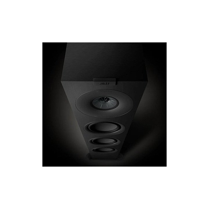 רמקולים רצפתיים KEF HiFi Speakers Q11 Meta בצבע שחור
