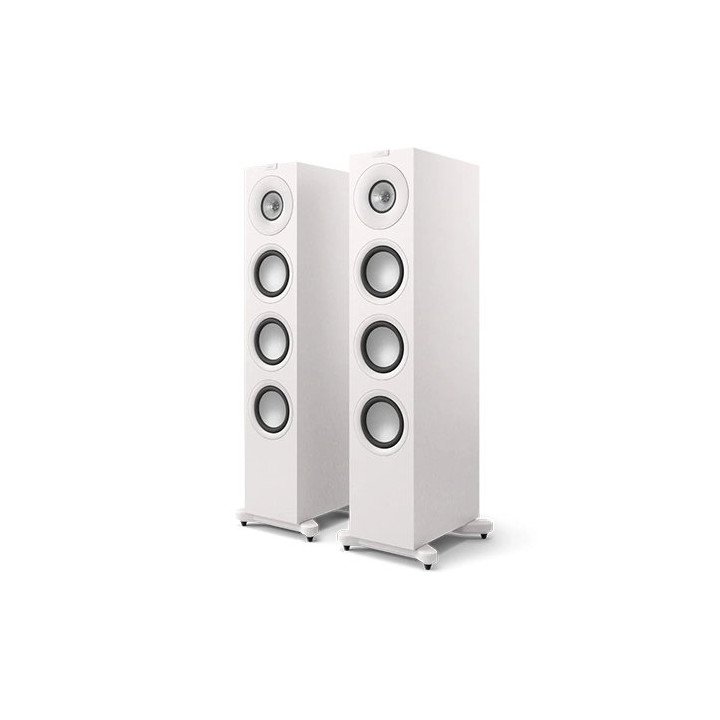 רמקולים רצפתיים KEF HiFi Speakers Q11 Meta בצבע לבן