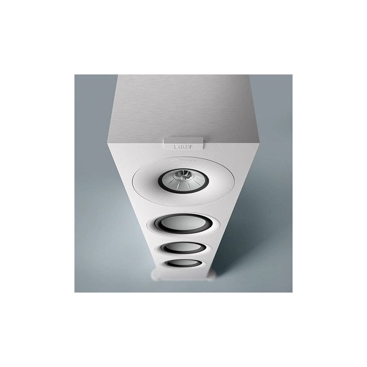 רמקולים רצפתיים KEF HiFi Speakers Q11 Meta בצבע לבן