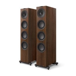 רמקולים רצפתיים KEF HiFi Speakers Q11 Meta בצבע עץ אגוז