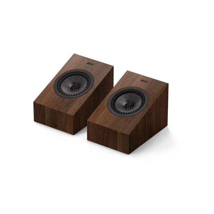 רמקולים היקפיים KEF Q8 Meta HiFi Dolby Atmos בצבע עץ אגוז