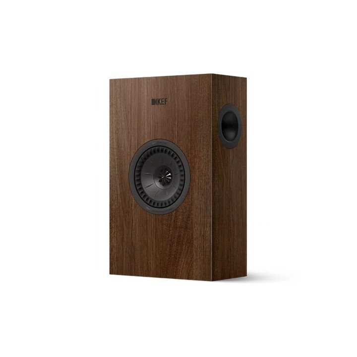 רמקול קיר KEF HiFi Speakers Q4 Meta בצבע עץ אגוז