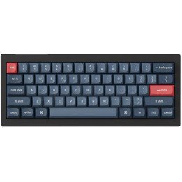מקלדת אלחוטית מכנית Keychron V4 Max QMK/VIA Wireless RGB Yellow Switch