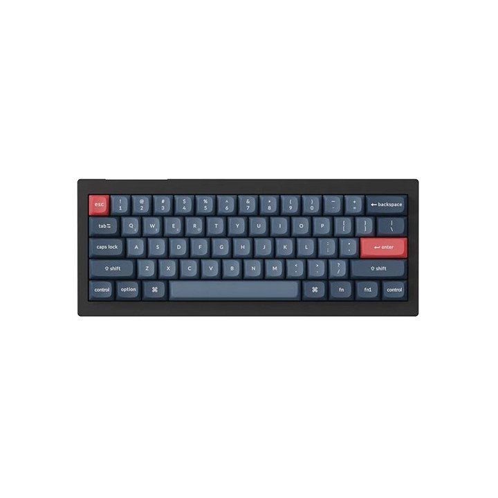 מקלדת אלחוטית מכנית Keychron V4 Max QMK/VIA Wireless RGB Yellow Switch