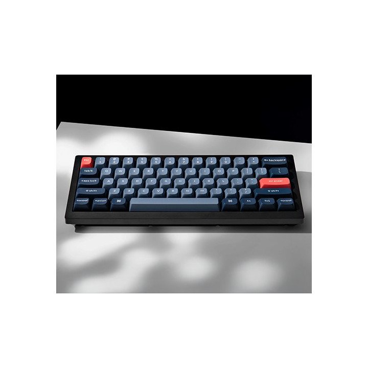 מקלדת אלחוטית מכנית Keychron V4 Max QMK/VIA Wireless RGB Yellow Switch