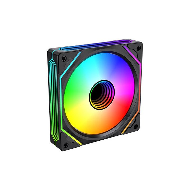 מאוורר למארז 12 ס''מ Super Gaming GT120 ARGB - צבע שחור