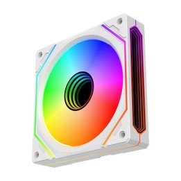 מאוורר למארז 12 ס''מ Super Gaming GT120 ARGB - צבע לבן