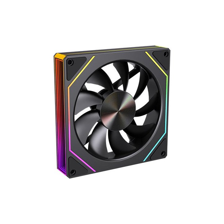 מאוורר למארז 12 ס''מ Super Gaming IX120 ARGB - צבע שחור