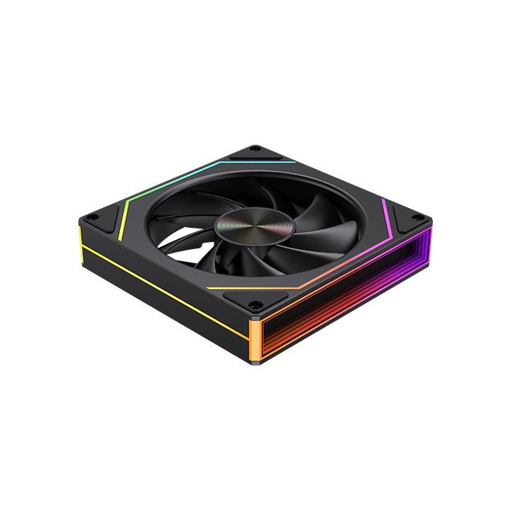 מאוורר למארז 12 ס''מ Super Gaming IX120 ARGB - צבע שחור