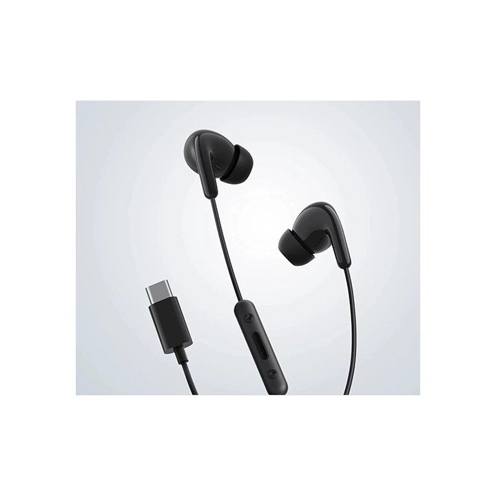 אוזניות שיאומי חוטיות Xiaomi Type-C Earphones בצבע שחור