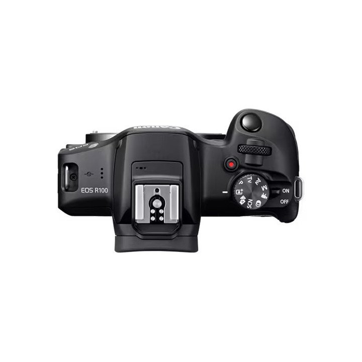 מצלמה דיגיטלית Canon EOS R100 כולל עדשה RF-S 18-45MM 1:3.5-5.6 IS STM