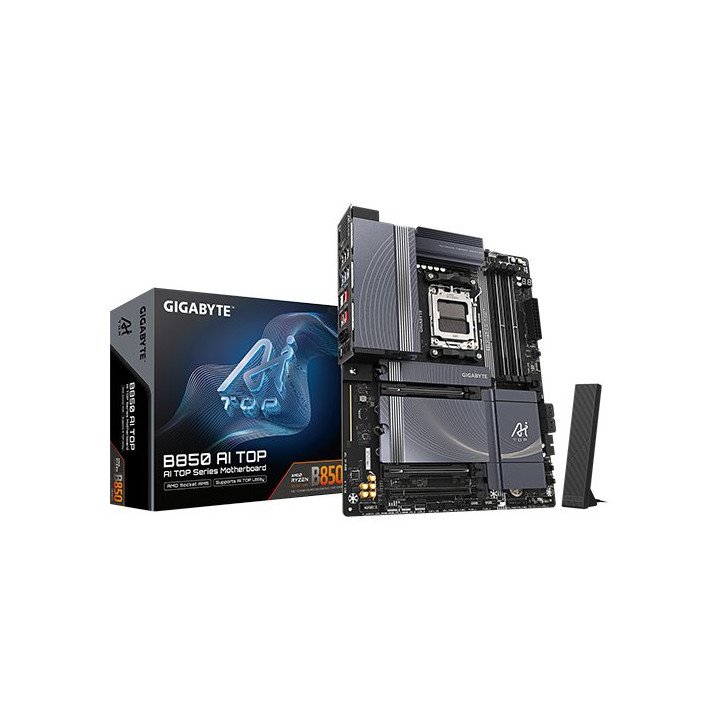 לוח אם Gigabyte B850 AI TOP WIFI7 DDR5 ATX AMD