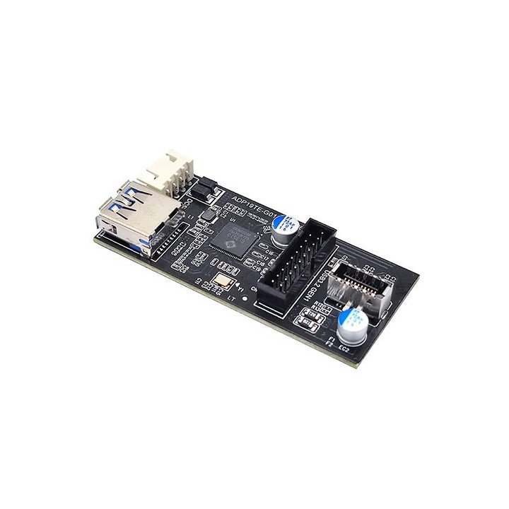 מפצל USB פנימי בלוח אם – מ-USB 3.2  ל-USB 3.2 Type-C וחיבור USB 3.2 נו