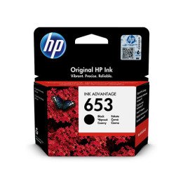 ראש דיו שחור מקורי HP 653 3YM75AE