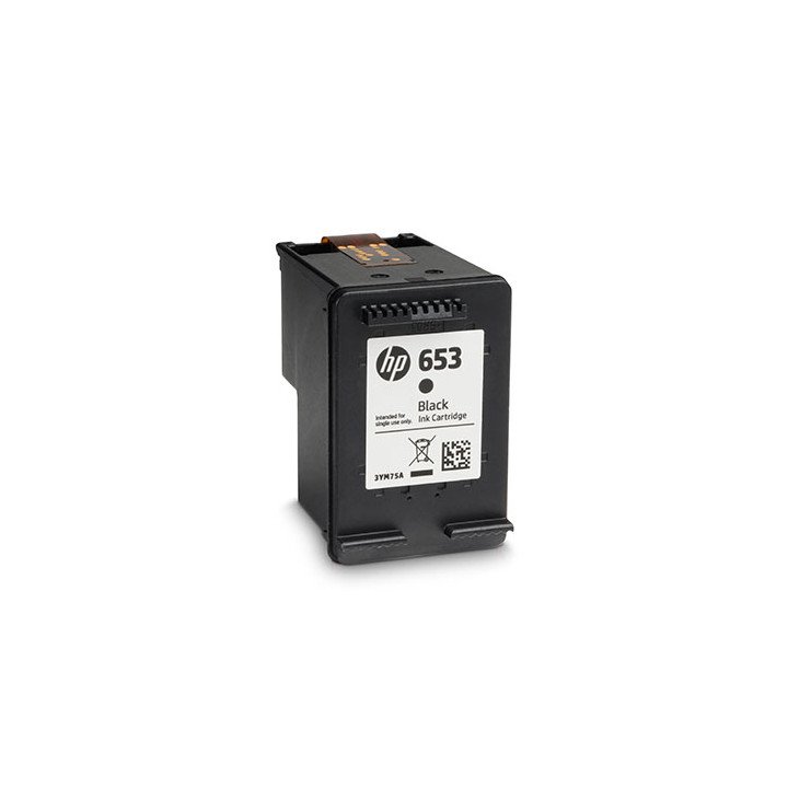 ראש דיו שחור מקורי HP 653 3YM75AE