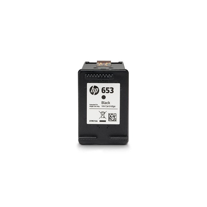ראש דיו שחור מקורי HP 653 3YM75AE
